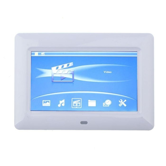 POTO 7 inch TFT LCD Digital Photo Movies Frame MP3 MP4 Player N3