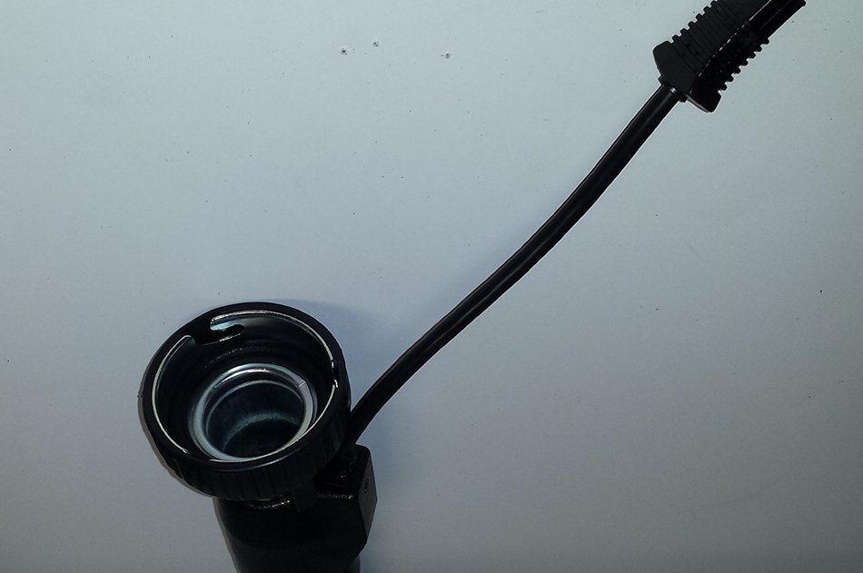 Filter Queen Hose, Complete 6' with Gas Pump Grip, black 112C N7