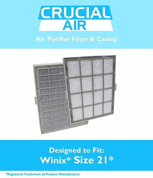 Winix Size 21 Air Filter & Cassette Fits P300, WAC9500, WAC9000, WAC5000, WAC6300, WAC5500, WAC5300 & WAC5000B...