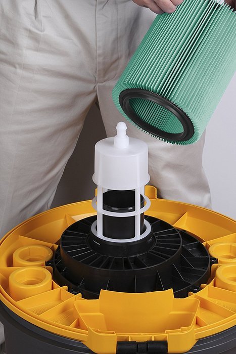 WORKSHOP Wet Dry Vacuum Filters WS23200F HEPA Media Filter For Shop Vacuum Cleaner (Single HEPA Media Filter For... N7