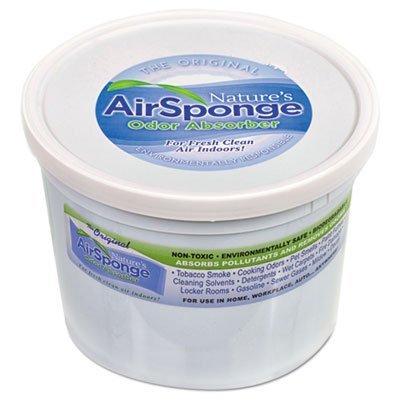 Del 1013EA Odor-Absorbing Replacement Sponge, Neutral - 64 oz. Tub