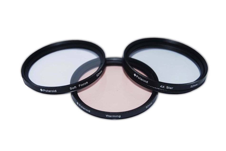 Polaroid Optics 3 Piece Special Effect Lens Filter Kit (Soft Focus, Revolving 4 Point Star, Warming) For The Pentax... N2
