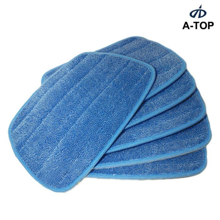 [A-TOP] 9.4 x 13.4&rdquo; Microfiber Steam Mop Pads Euroflex Monster & Hann (Pack of 4) N5