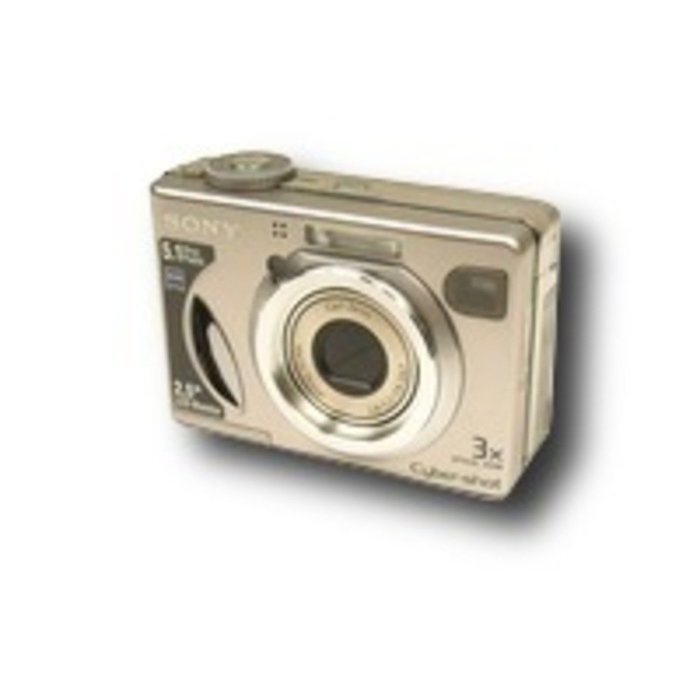 Sony Cyber-shot DSC-W5 - Digital camera - 5.1 Mpix - optical zoom: 3 x - supported memory: Memory Stick, Memory...
