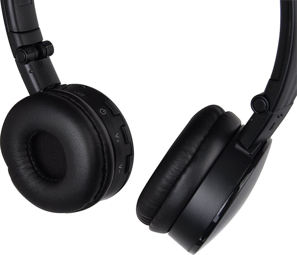 LUXA2 AD-HDP-PCLL-BK-00 Lavi L On-Ear Wireless Headphone, Black N37