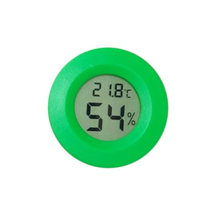 Sizet Mini LCD Digital Thermometer Hygrometer Fridge Freezer Tester Temperature Humidity Meter Detector-Green