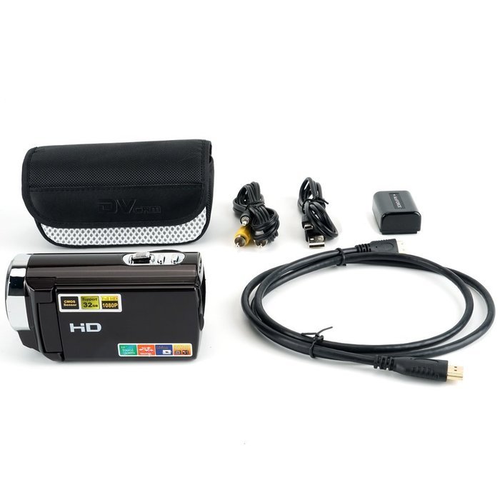 TEKMAGIC 8GB 1920x1080P HD Portable DV Camcorder Video Camera with 3.0" Touch Screen N4