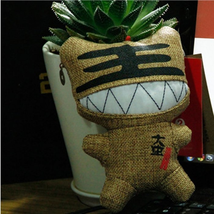 Natural Air Purifying Bag, UPmall Bamboo Charcoal Car Deodorizer and Air Freshener Bag, Mr Tiger N2