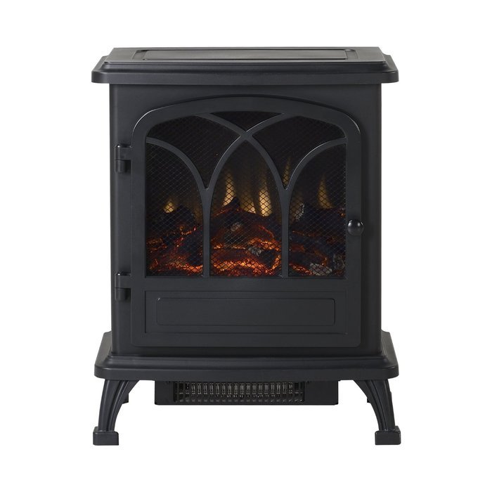 Homestar ZARRIZO Baltimore Stove, 17.6" x 9.45" x 22", Black N3