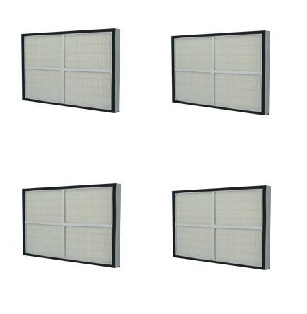 4 pack Replacement HEPA filter for Hunter 30938 QUIET FLO models 30115, 30145, 30170, 30175, 30185 by LifeSupplyUSA