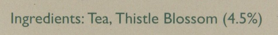 Edinburgh Tea & Coffee Company Thistle Tea, 25 Count Teabags N2