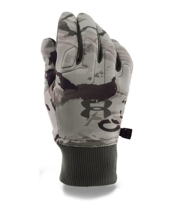 Under Armour Men's UA Scent Control Armour Fleece Gloves Medium RIDGE REAPER BARREN N4