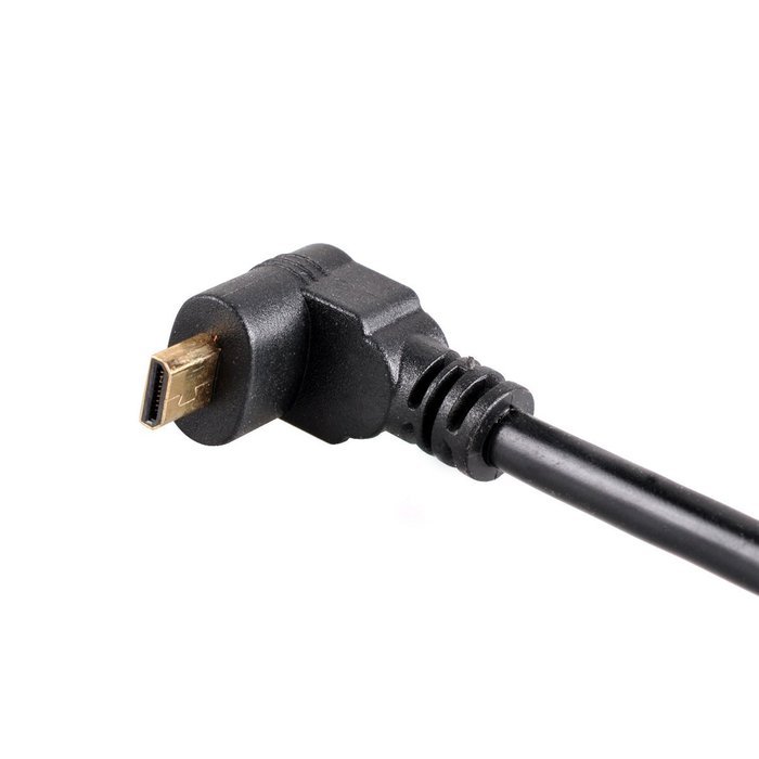 UCEC Down Angle Micro-HDMI to HDMI Cable - Male to Female - Supports Ethernet, 3D and Audio Return N11