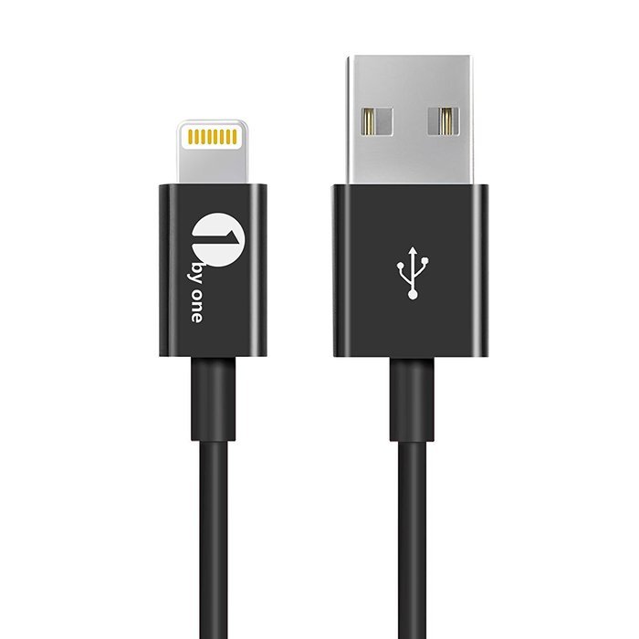 [Apple MFI Certified] 1byone Lightning to USB Cable 3.3ft (1 Meter) for iPhone 7 7 Plus 6s 6 Plus 5s SE 5c 5,... N15