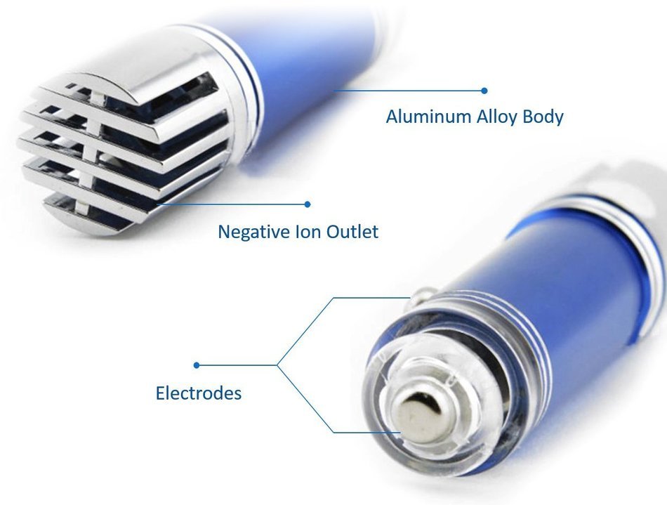 Car Air Purifier, Ionizer, Car Air Freshener and Ionic Air Purifier | Removes Smoke, Dust, Bacteria, Smells, Pollen...