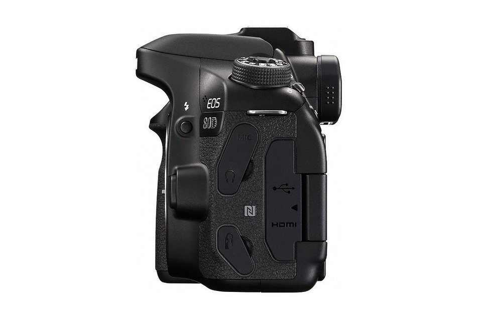 Canon EOS 80D Wi-Fi Full HD 1080P Digital SLR Camera + Canon 18-135mm IS STM Lens + Flash + 0.43x Wide Angle Lens... N4