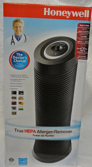 Honeywell HEPA Tower Air Purifier, Black