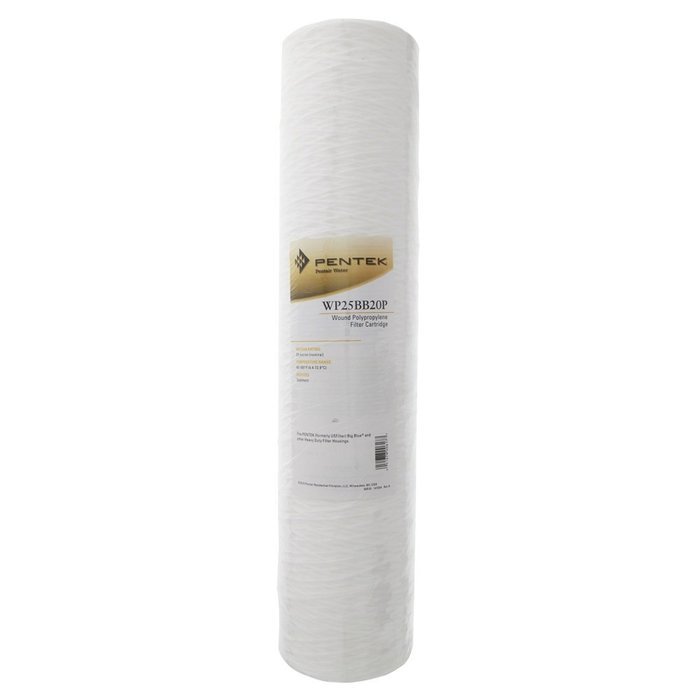 Pentek WP25BB20P 20" Polypropylene Wound Water Filter