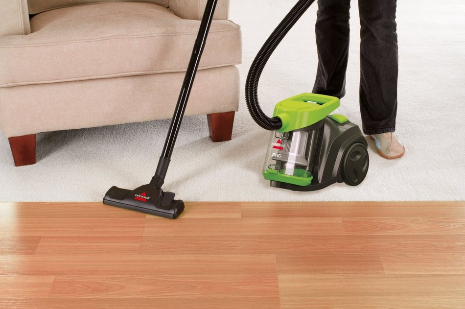 Bissell Zing Bagless Canister Vacuum, 1665 - Corded