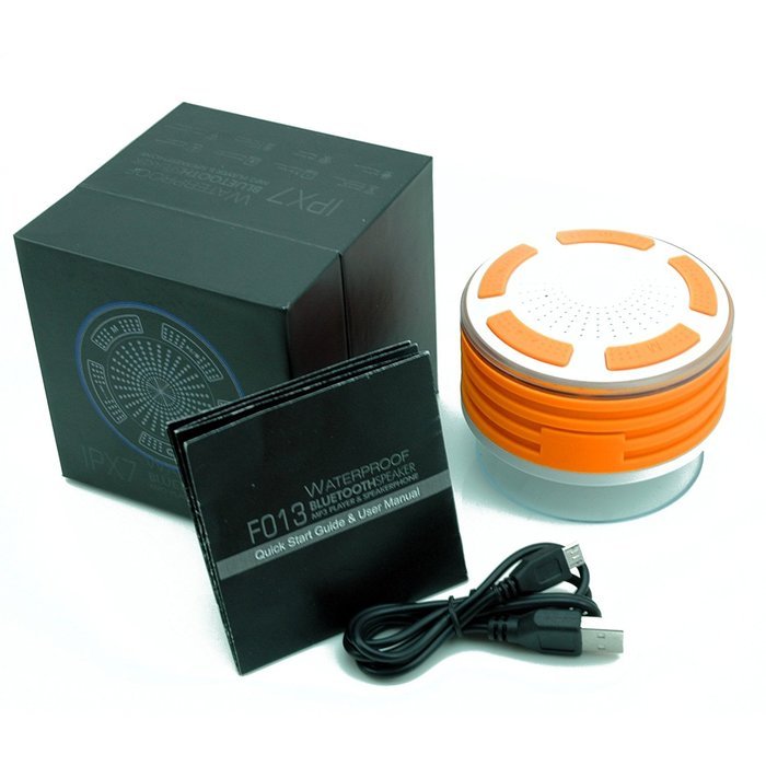 KONG KIM IPX7 100% Waterproof & Dust-proof Floating Bluetooth Shower Speaker Compatible with all Bluetooth devices... N9
