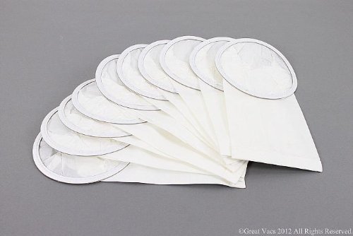 BRAND NEW 10 Quart GV backpack vacuum cleaner bags 10 pack
