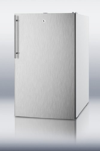 Summit CM411LBISSHVADA 20" Medically Approved & ADA Compliant Compact Refrigerator with 4.1 cu. ft. Capacity Professional...