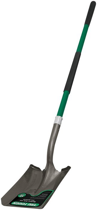 Truper 31201 Tru Pro 29-Inch Square Point Shovel with Fiberglass D-Handle N4