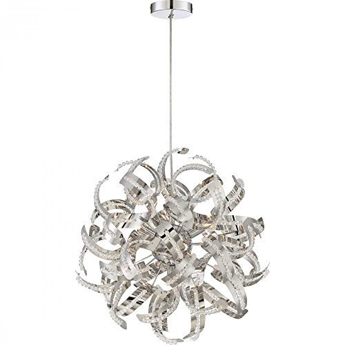 Quoizel RBN2817CRC Ribbons Pendant by Quoizel