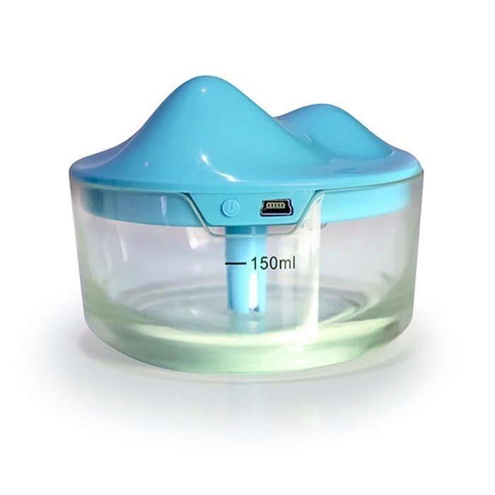 Franterd Ultrasonic Cool Mist Humidifier, Aroma Humidifier Air Diffuser Purifier Lonizer Atomizer for Home Office N6