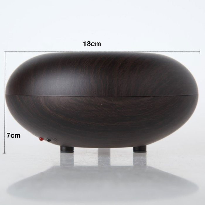 CNUALV Ultrasonic Ion Humidifier Purifier Aroma Air Aromatherapy Essential Oil Diffuser Ionizer for Bedrooms Living... N2