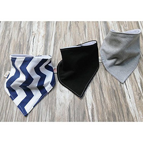 3Pcs Baby Boy Girls Saliva Towel Bandana Bibs Dribble Triangle Kids Head Scarf N5