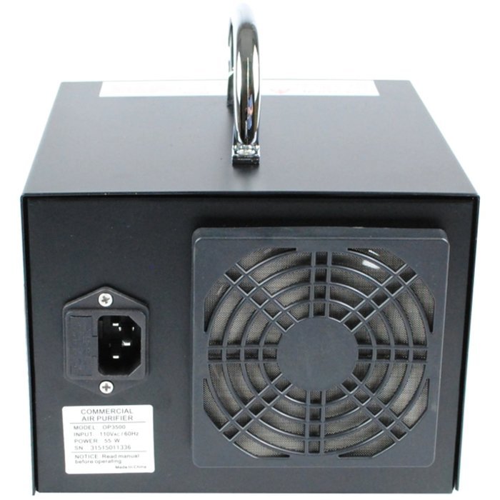 Commercial Ozone Generator 3500mg Industrial O3 Air Purifier Black Deodorizer Sterilizer N4