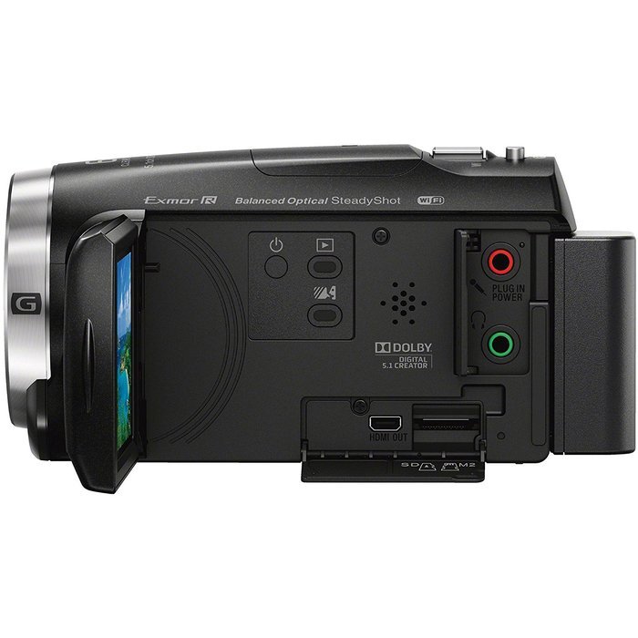 Sony Handycam HDR-CX675 32GB Wi-Fi HD Video Camera Camcorder with 64GB Card + Battery & Charger + Hard Case +... N3