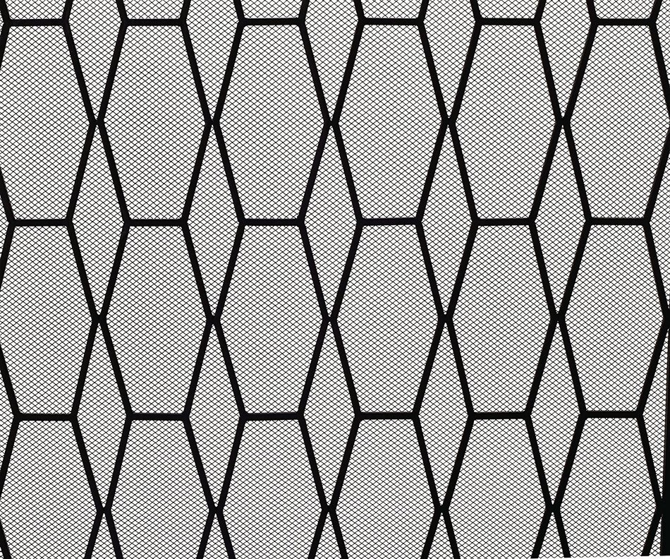 Deco 79 50378 Striking Metal Fire Screen, 51" W x 31" H