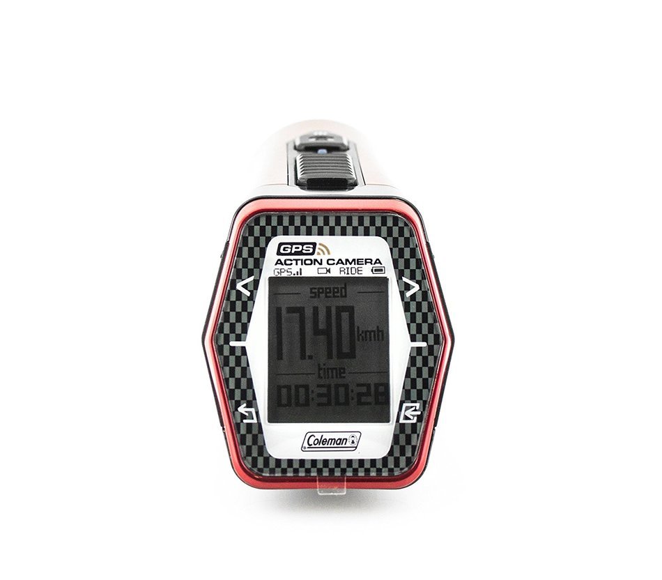 Coleman CX9WP-W AktivSport 1080p HD Action Sports Camera with GPS and Health Stats (White) N8