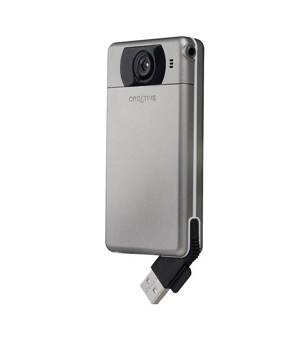 Creative Labs Vado Pocket Video Camcorder (Silver) OLD MODEL (Discontinued by Manufacturer) N2