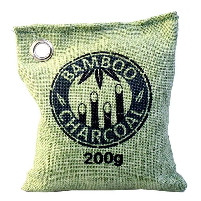 Culon 200g Tan Bamboo Charcoal Bags, Natural Deodorizer Air Freshener, Pack of 2 N3