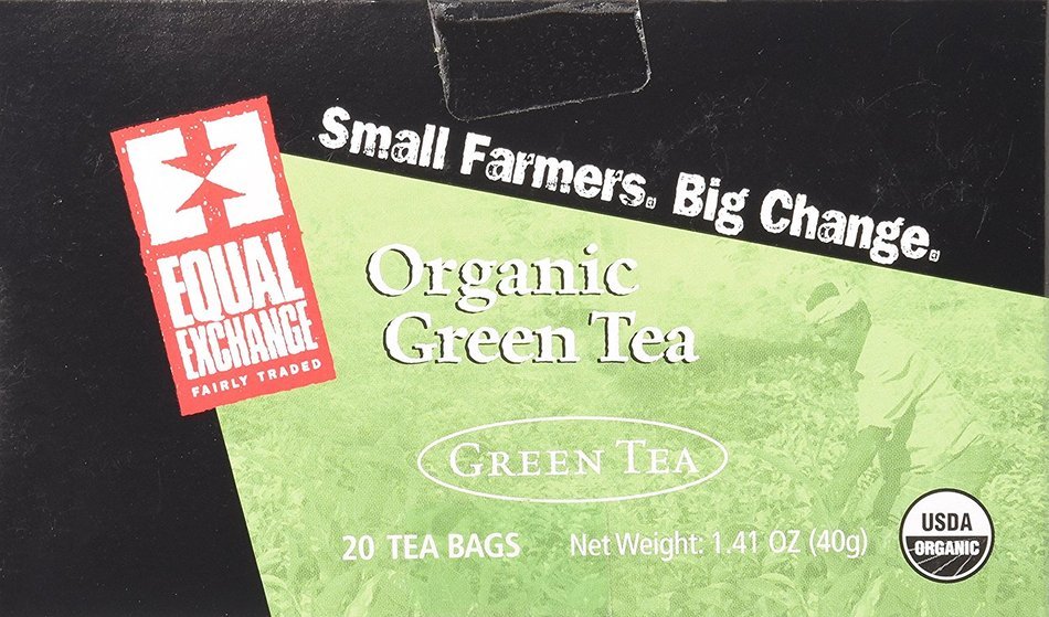 Equal Exchange Organic Green Tea, 20-Count (Pack of 3) N3