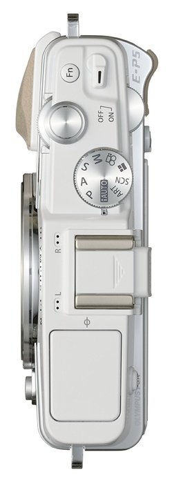 Olympus E-P5 16.1 MP Mirrorless Digital Camera with 3-Inch LCD and 17mm f/1.8 lens (Silver with Black Trim) N16