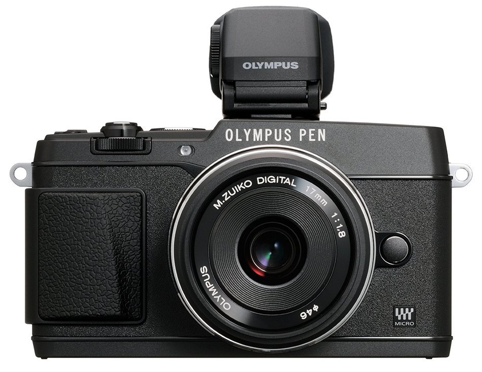 Olympus E-P5 16.1 MP Mirrorless Digital Camera with 3-Inch LCD and 17mm f/1.8 lens (Silver with Black Trim) N19