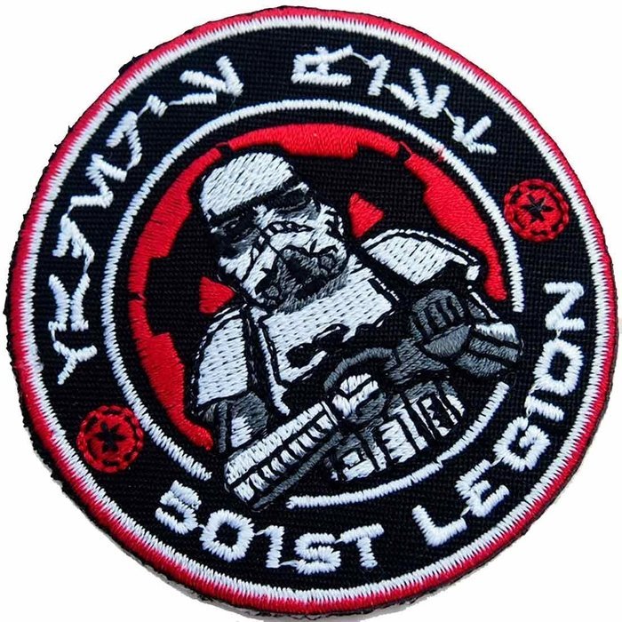 Starwar Comic Legendary Film Patch Embroidered Iron on Patches Sew on Patches Embroidery Applikations Applique... N2