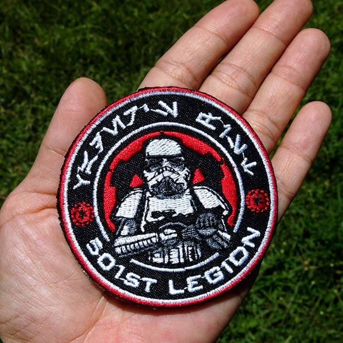 Starwar Comic Legendary Film Patch Embroidered Iron on Patches Sew on Patches Embroidery Applikations Applique... N3