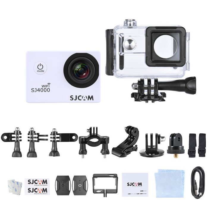 SJCAM SJ4000 WiFi 2.0" LCD Screen 1080P 30fps Full HD 12MP Waterproof 30M NTK96655 Action Sports Camera DV 170... N12