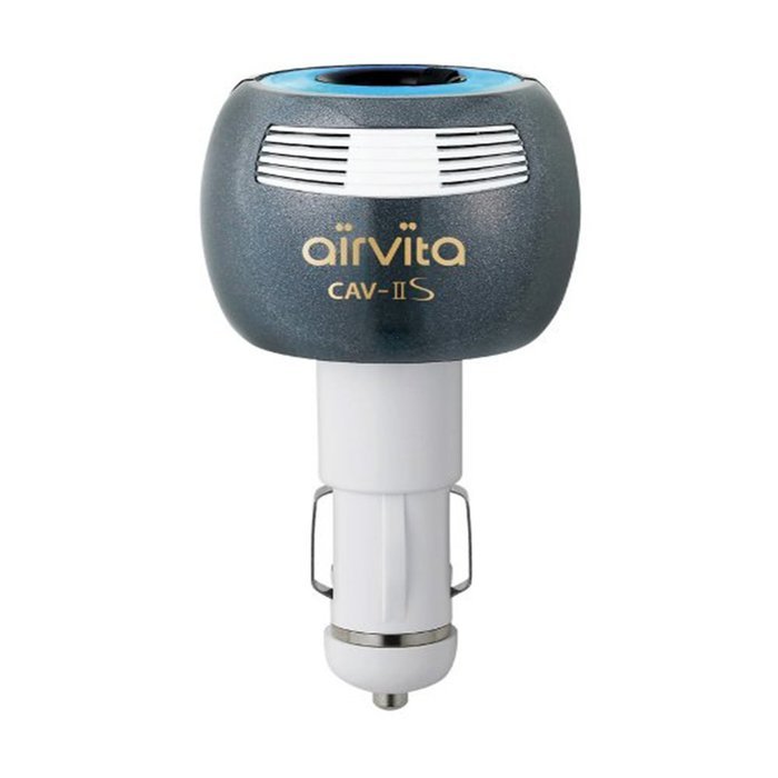 Airvita Upgraded Carvita 2s Air Cleaner Purifier Freshener Ionizer Absorb Odor for Automotive (Orange)