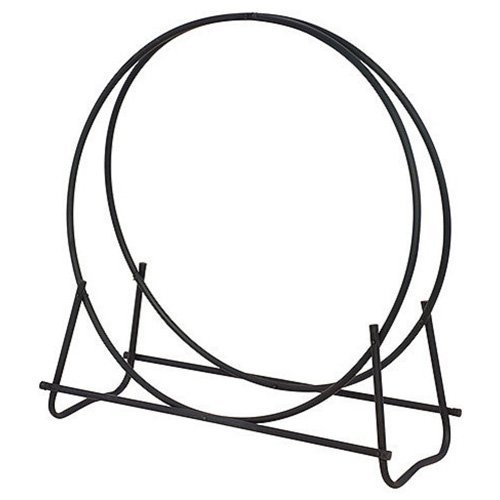 Uniflame, W-1889, Black Finish 48 in. Diameter Tubular Log Hoop