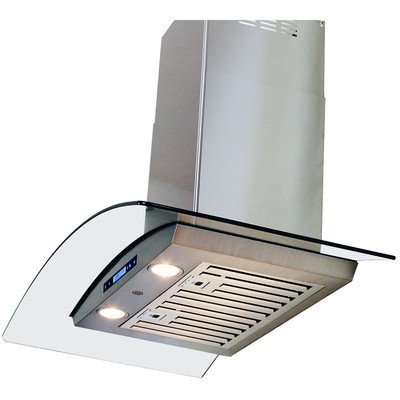 AKDY 30'' 400 CFM Convertible Wall Mount Range Hood N2