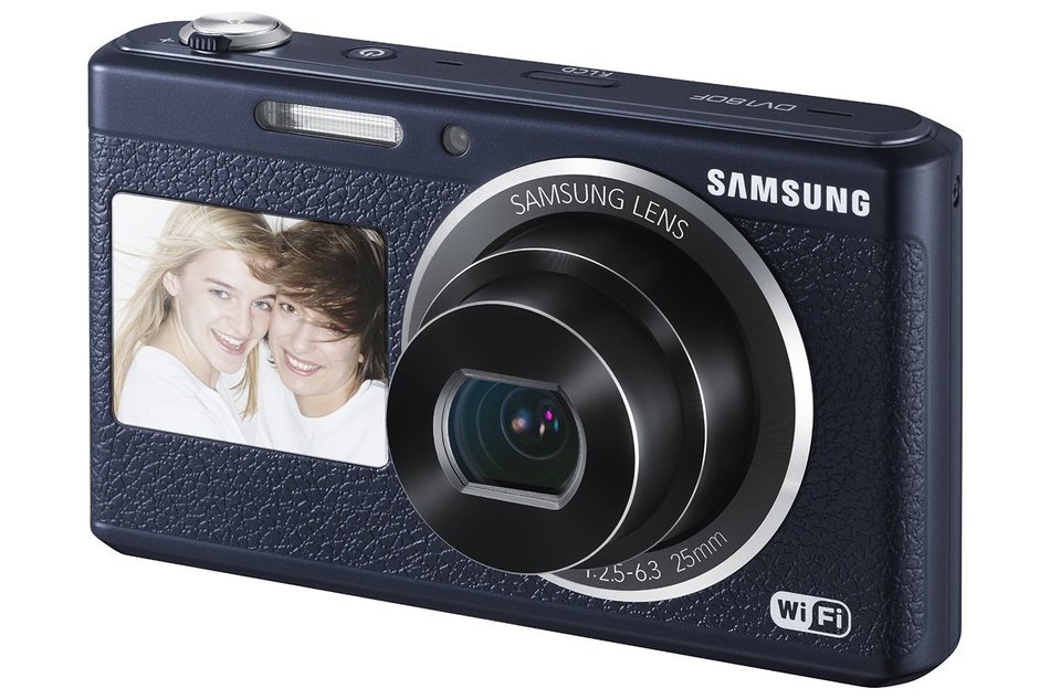 Samsung Electronics EC-DV180FBPBUS Dual-View Wireless Smart Camera (Black) N8