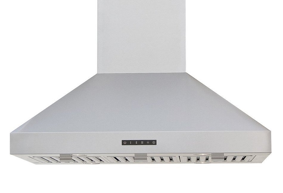 Windster Hood RA-7648SS Residential Stainless Steel Island Range Hood Set, 48-Inch