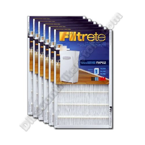 Filtrete FAPF02-6 Ultra Clean Air Purifier Replacement Filter (6-Pack)