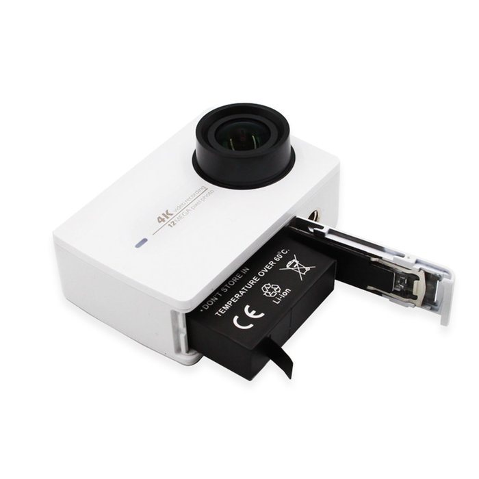 Yi 4K Action Camera Accessories, Kupton Xiaoyi 4K II Silicon Protective Cover+ Frame Mount Housing+ Head Strap... N23